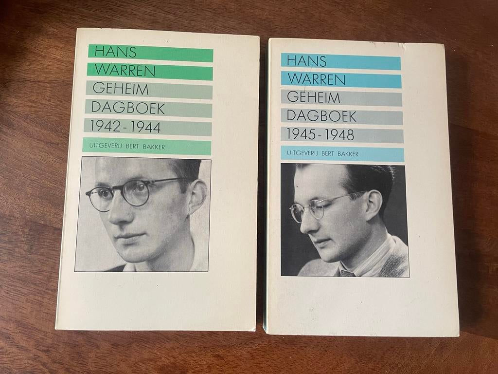 Hans Warren - Geheim Dagboek 1942-1948 (2 delen), Ophalen of Verzenden, Zo goed als nieuw, Kunst en Cultuur