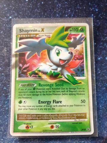 Pokémon kaart Shaymin LV.X #DP39 Promo  beschikbaar voor biedingen