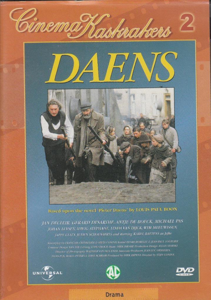 Meest gezochte Vlaamse Film op DVD: DAENS, Cd's en Dvd's, Dvd's | Nederlandstalig, Zo goed als nieuw, Film, Drama, Alle leeftijden