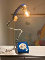 Donkerblauwe Telefoonlamp met Buigarm, Ophalen of Verzenden, Gebruikt, Kunststof, Minder dan 100 cm