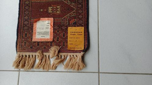 Oude loper handgeknoopt naar motieven uit Turkmenistan, Antiek en Kunst, Antiek | Kleden en Textiel, Ophalen of Verzenden