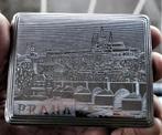 Sigaret doos Oud Praag Tsjechië / Soviet Unie Vintage, Antiek en Kunst, Curiosa en Brocante, Ophalen of Verzenden