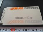 sticker arke reizen enschede 104*, Ophalen, Zo goed als nieuw