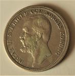 Zweden 2 kronor 1900, Verzenden, Overige landen, Losse munt, Zilver