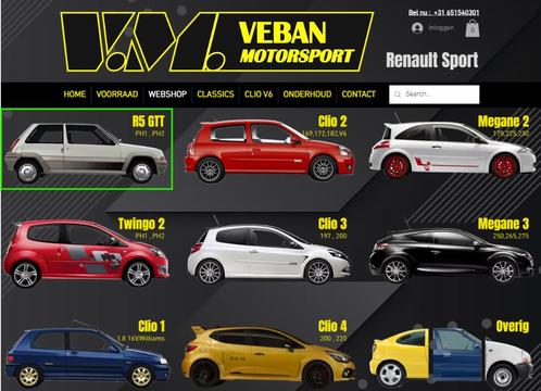 Renault 5 GT Turbo *Onderdelen*, gebruikt en nieuw! WEBSHOP, Auto-onderdelen, Overige Auto-onderdelen, Renault, Gebruikt, Ophalen of Verzenden