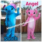 Stitch en Angel op jouw feestje mascotte acteur inhuren pak, Ophalen, Zo goed als nieuw, Verjaardag