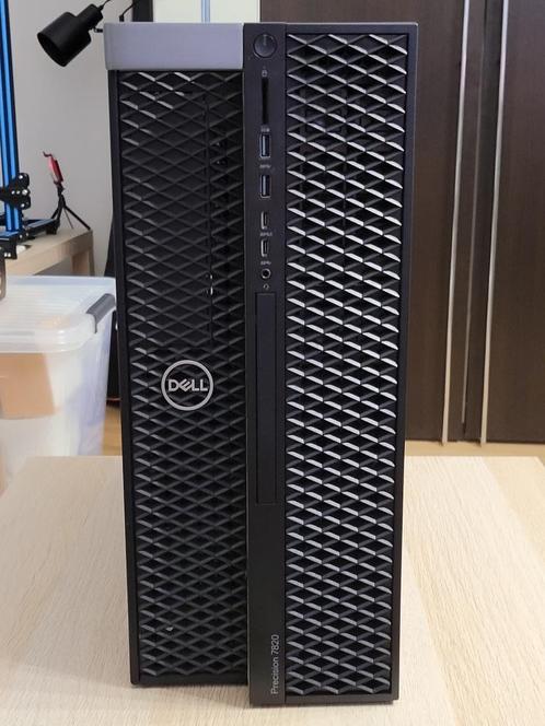 Dell Precision 7820 Tower Workstation, Computers en Software, Desktop Pc's, Gebruikt, 2 tot 3 Ghz, SSD, 32 GB, Met videokaart