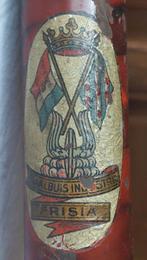 Frisia Staalbuis Indst balhoofd plaatje oldtimer fiets frame, Ophalen of Verzenden, Gebruikt, Overige typen