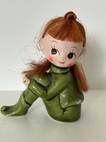 Pixie Elf Napco Japan Mid-Century Rood Haar beschikbaar voor biedingen