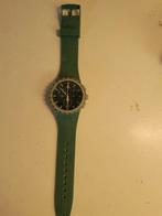Groen Swatch horloge - SUSG403, Sieraden, Tassen en Uiterlijk, Horloges | Heren, Kunststof, Polshorloge, Swatch, Nieuw