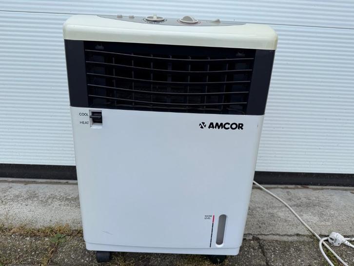 Mobiele luchtkoeler, Witgoed en Apparatuur, Airco's, Gebruikt, Mobiele airco, Minder dan 60 m³, 3 snelheden of meer, Koelen en Ontvochtigen