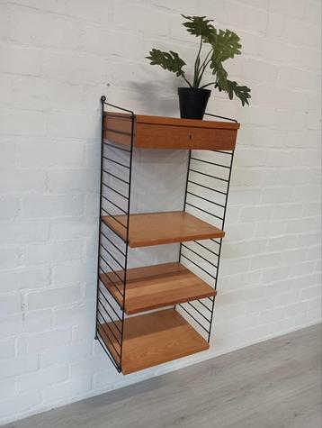 Vintage Wandrek met 4 Planken. Kasja en Nisse Strinning,  beschikbaar voor biedingen