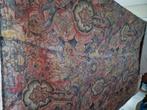 Grote vintage  bed sprei - Met zijstrook, Ophalen of Verzenden, Tweepersoons