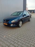 ACTIEPRIJS Mazda 6 2.0 Sportbreak 2009 Blauw, Auto's, Voorwielaandrijving, 4 cilinders, Blauw, Handgeschakeld