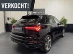 Audi Q3 45 TFSI e S edition|Matrix|Leer|Keyless|19"|Assist|, Gebruikt, Huisgarantie, Met garantie (alle), Zwart