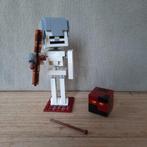 LEGO | 21150 Minecraft BigFig skelet met magmakubus, Ophalen of Verzenden, Zo goed als nieuw, Complete set, Lego