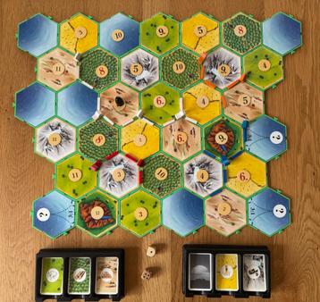 Kolonisten van Catan hex tiles grid pack (36 tiles) beschikbaar voor biedingen