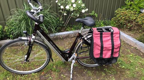Koga miyata 50 inch dames fiets elektrisch, Fietsen en Brommers, Fietsen | Dames | Damesfietsen, Gebruikt, Overige merken, (Extra) lage instap