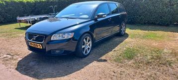 APK 01-11-'26 Volvo V50 2.4 D5 II 2008 Zwart Handgeschakeld  beschikbaar voor biedingen