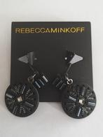 Rebecca Minkoff zwarte clips clip on oorbellen, Sieraden, Tassen en Uiterlijk, Ophalen of Verzenden, Nieuw, Zwart, Overige materialen