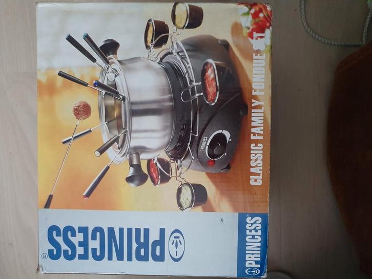 Princess 172665 Familie Fondueset, elektrisch, Witgoed en Apparatuur, Gourmetstellen, Ophalen of Verzenden