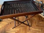Teak theetafel, Huis en Inrichting, Ophalen, Minder dan 55 cm, Gebruikt, Koloniaal