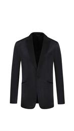 Smokingjasje heren Zwart Velvet maat 50, Kleding | Heren, Kostuums en Colberts, Ophalen of Verzenden, Zo goed als nieuw, Maat 48/50 (M)