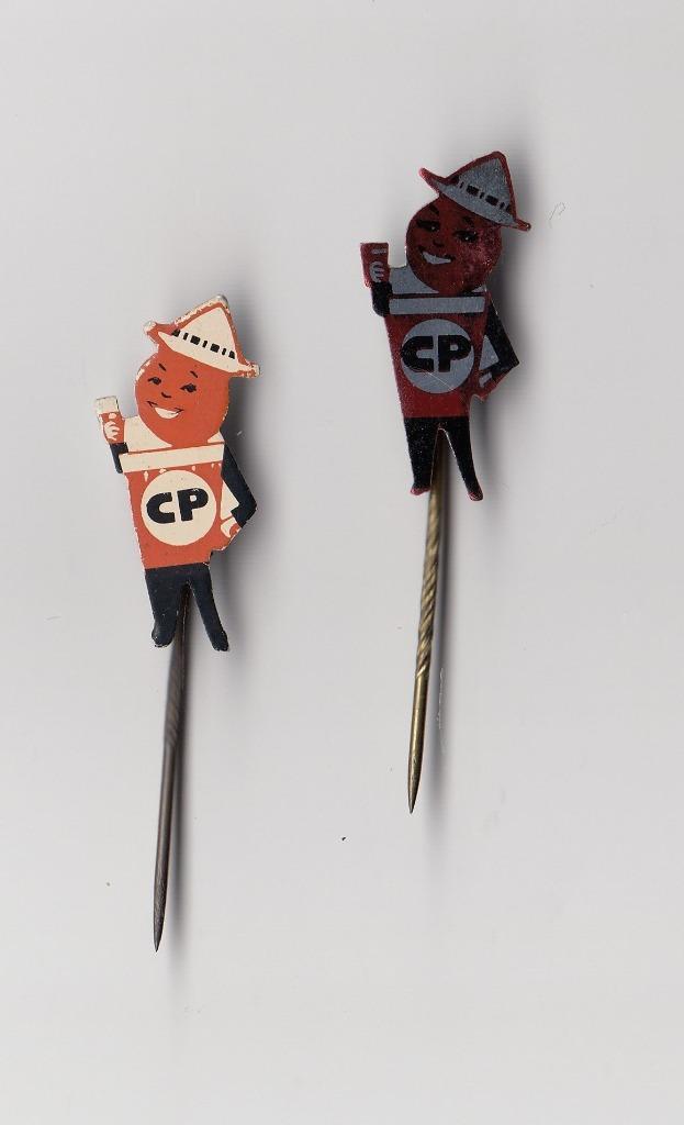 CP Limonade Vruchtensap speldjes, Verzamelen, Speldjes, Pins en Buttons, Gebruikt, Speldje of Pin, Overige onderwerpen, Ophalen of Verzenden