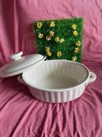 Ovalen dekschaal Botanica Bianco, Huis en Inrichting, Keuken | Servies, Overige materialen, Ophalen of Verzenden, Overige stijlen