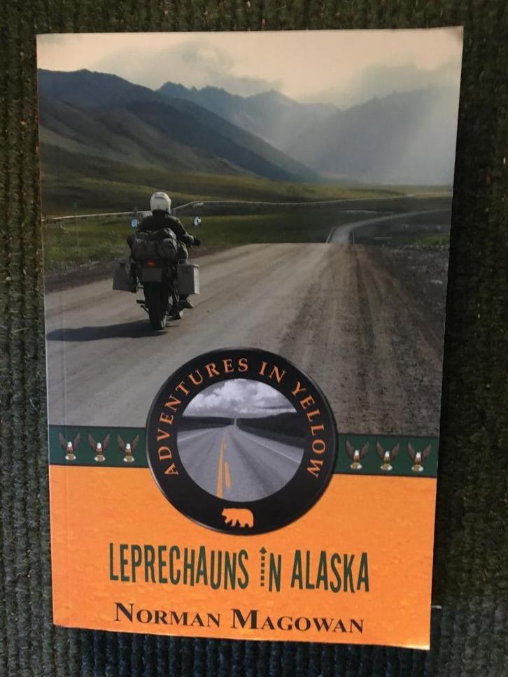 Leprechauns in Alaska (Engels) ; Norman Magowan #USA #Motor, Boeken, Reisverhalen, Zo goed als nieuw, Europa, Ophalen of Verzenden