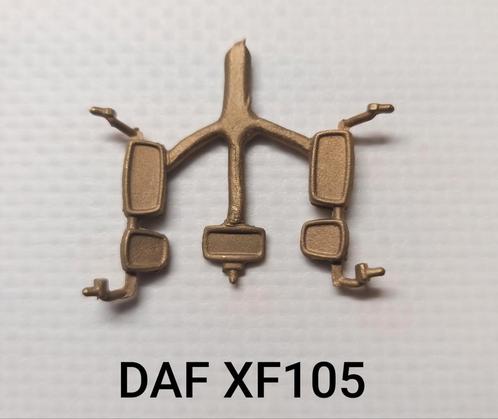 DAF XF105 spiegelset (messing), Hobby en Vrije tijd, Modelauto's | 1:50, Nieuw, Bus of Vrachtwagen, Ophalen of Verzenden