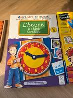 Klok leren, Kinderen en Baby's, Speelgoed | Educatief en Creatief, Ophalen of Verzenden, Zo goed als nieuw