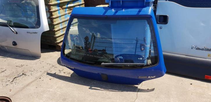 PEUGEOT 106 ACHTERKLEP BJ 98 TOT 2003, Auto-onderdelen, Carrosserie en Plaatwerk, Achterklep, Achter, Gebruikt, Ophalen of Verzenden