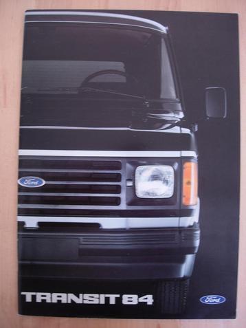 Ford Transit Brochure 1983 beschikbaar voor biedingen