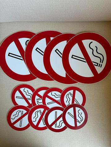 12 Niet- roken stickers beschikbaar voor biedingen