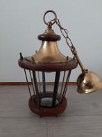 Oude lamp vintage hanglamp lantaarn, Huis en Inrichting, Ophalen, Gebruikt, Minder dan 50 cm