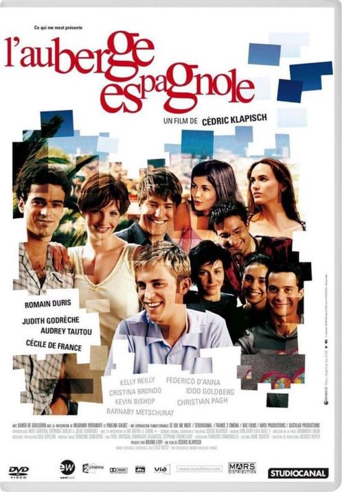 DVD L AUBERGE ESPAGNOLE AUDREY TAUTOU (AMELIE), Cd's en Dvd's, Dvd's | Filmhuis, Zo goed als nieuw, Overige gebieden, Verzenden