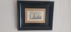 Gravure Paleis op de Dam, Antiek en Kunst, Kunst | Etsen en Gravures, Ophalen
