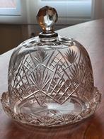 Kristallen Kaasstolp / Boterstolp, Antiek en Kunst, Antiek | Glas en Kristal, Ophalen of Verzenden