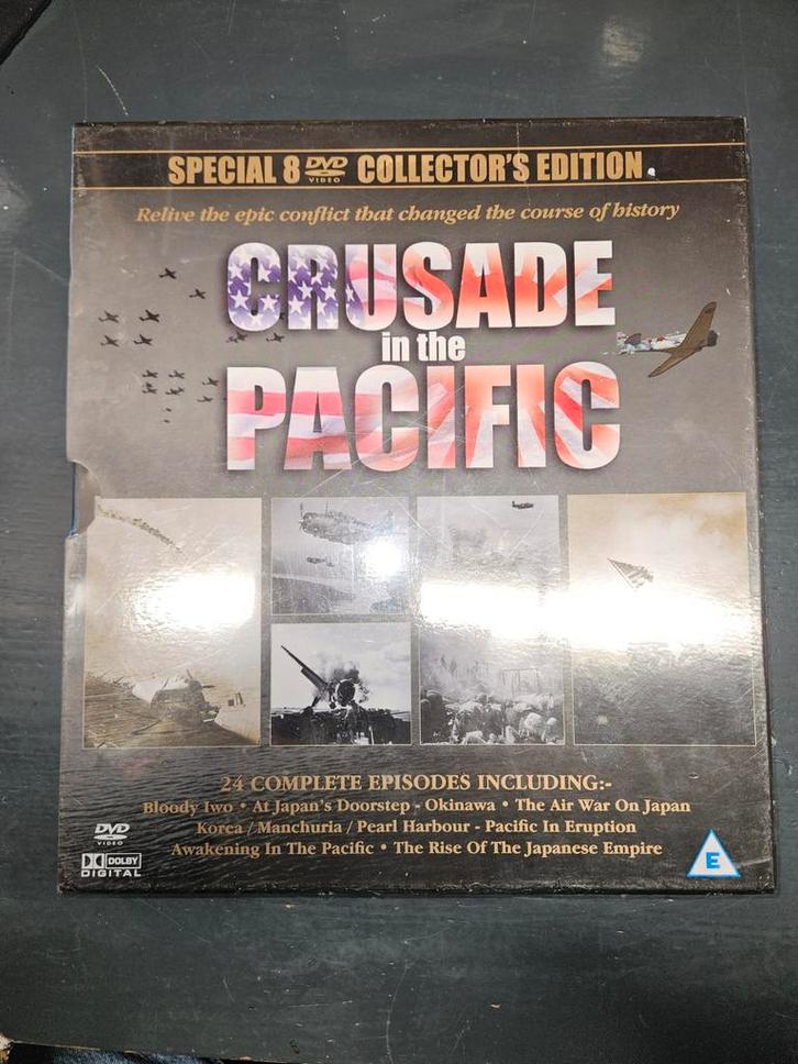DVD Boxsets: Crusade in the Pacific & BBC War Box, Cd's en Dvd's, Dvd's | Overige Dvd's, Nieuw in verpakking, Boxset, Vanaf 12 jaar