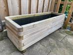 Grote houten bloembak, Tuin en Terras, Ophalen, Tuin, Zo goed als nieuw, Hornbach