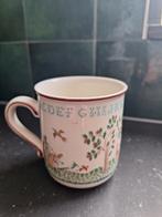 Vintage Porseleinen villeroy & boch abc beker, Ophalen, Nieuw, Porselein, Overige typen
