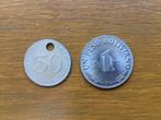 Munten Bolovia 50 centavos 1967 en 1 peso 1974, Ophalen of Verzenden, Zuid-Amerika