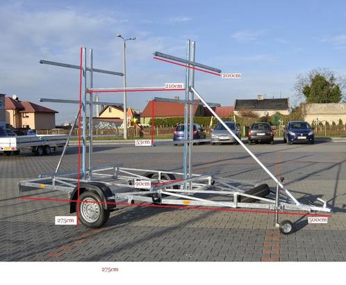 KANO-KAJAK TRAILERS !!  Uit voorraad leverbaar !!, Watersport en Boten, Kano's, Nieuw, Overige typen, Twee personen, Ophalen