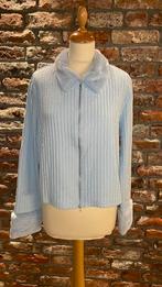 H&M+ Vest met kraag van imitatiebont 4xl, H&M, Blauw, Trui of Vest, Nieuw