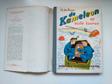 De Kameleon op volle toeren 1e druk met stofomslag/H de Roos beschikbaar voor biedingen