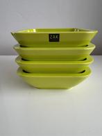 Zak!Design melamine bakjes vierkant lime 15 cm, Overige materialen, Gebruikt, Ophalen of Verzenden, Kom(men)