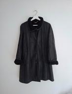 Werner Christ vintage zwart leren lammy coat maat 38 unisex, Maat 38/40 (M), Zwart, Werner Christ, Ophalen of Verzenden