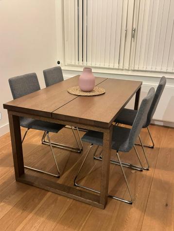 IKEA MÖRBYLÅNGA tafel – eikenfineer, 14085 cm beschikbaar voor biedingen