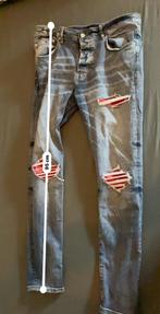 Amiri spijkerbroek, Kleding | Heren, Spijkerbroeken en Jeans, Ophalen of Verzenden, Zo goed als nieuw, Blauw, W33 - W34 (confectie 48/50)